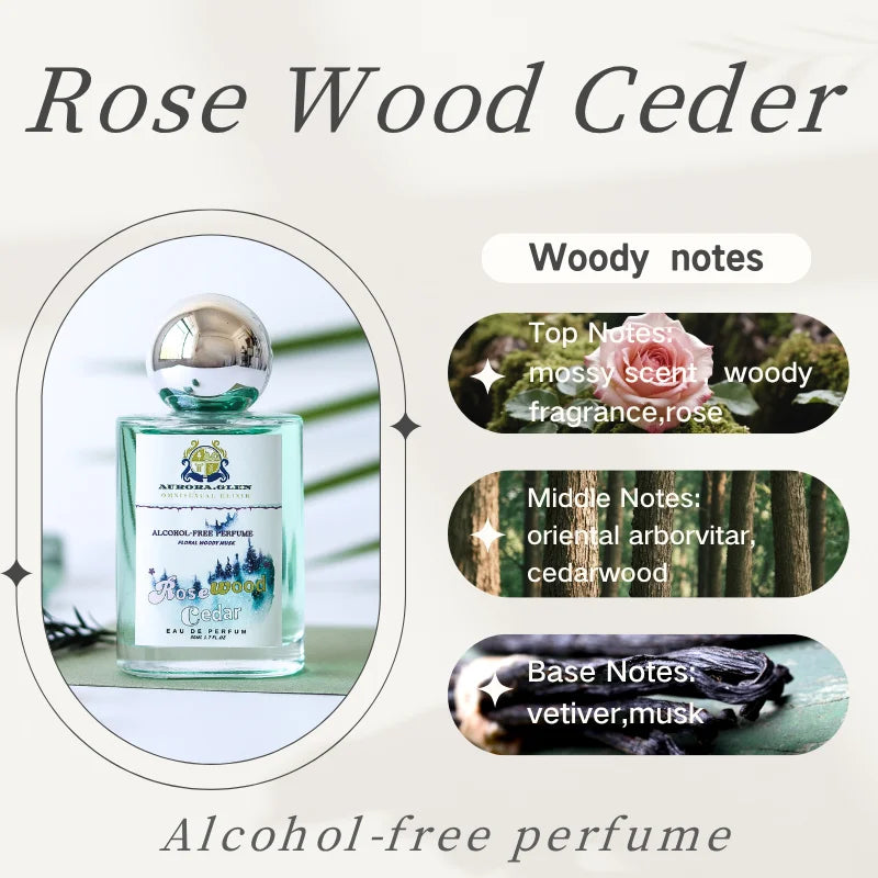 Parfum Durable à odeur d'agrumes fraîche, 50ml, pour dames, parfum haut de gamme, longue durée, saveur d'orange clair