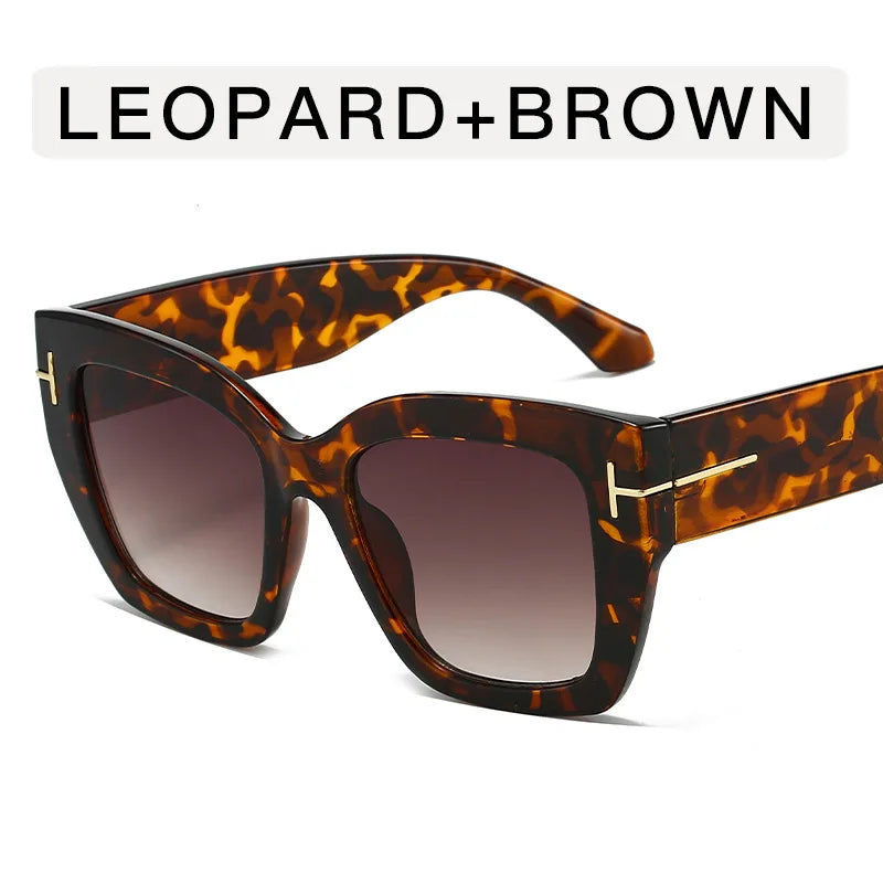 Lunettes de soleil vintage pour hommes et femmes, protection UV, forme carrée, haute qualité, style tendance