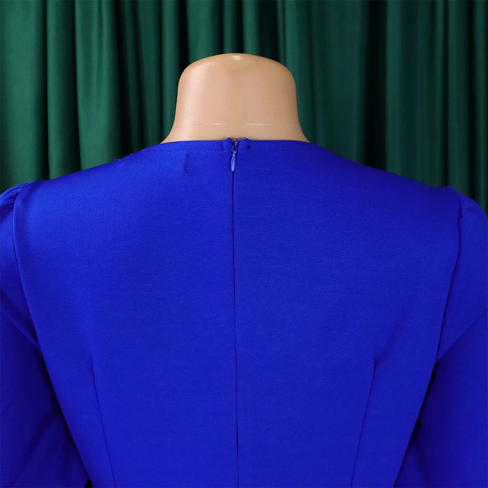 FairyShely-Robe longue à manches courtes pour femmes, grande taille, col rond, grandes robes pour dames, robe de soirée serrée, robe curvy, monochromatique, été, 2025