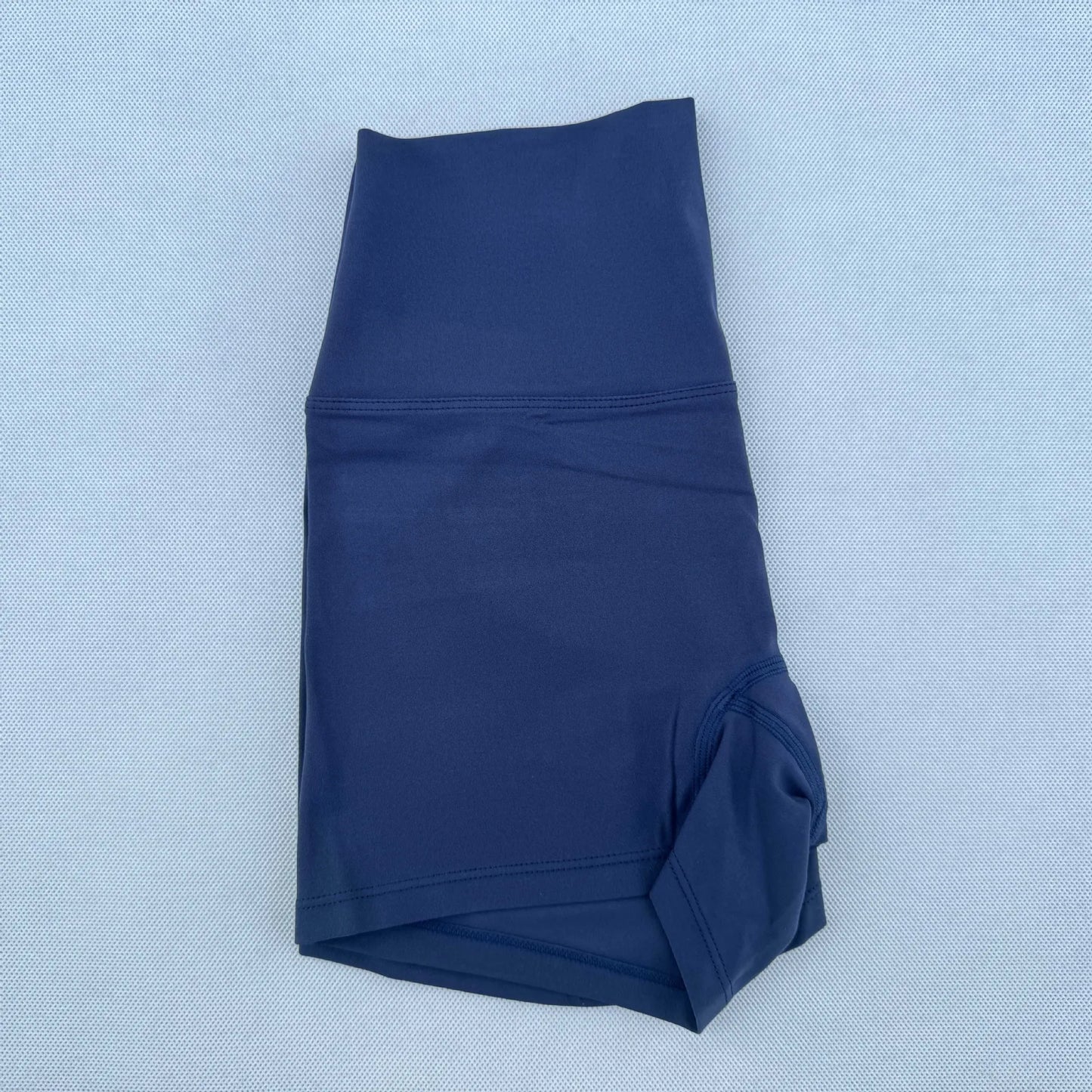 Femmes Fitness Sport court taille haute Yoga court Legging Squatting preuve entraînement complet Jog athlète couleur unie court