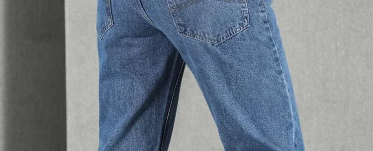 Jean pour hommes, vêtements de travail, pantalon de Cowboy, mode, haute qualité, Original, classique, droit avec poches, Baggy, nouvelle collection 2024