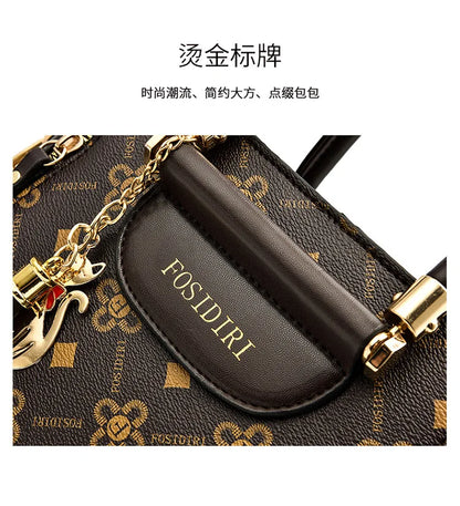 Sac à bandoulière en cuir Pu pour femmes, sacoches polyvalentes de grande capacité, sacs à fermeture éclair