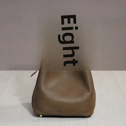 Sac à lunch en cuir de vachette véritable, panier alimentaire E27, sac à main de pique-nique Amazon, poignée supérieure souple, 2024 importé