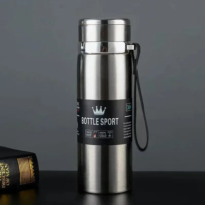 Bouteille d'eau thermique garder la bouteille d'eau froide et chaude Thermos pour café thé flacons sous vide bouteille Thermos en acier inoxydable cadeaux