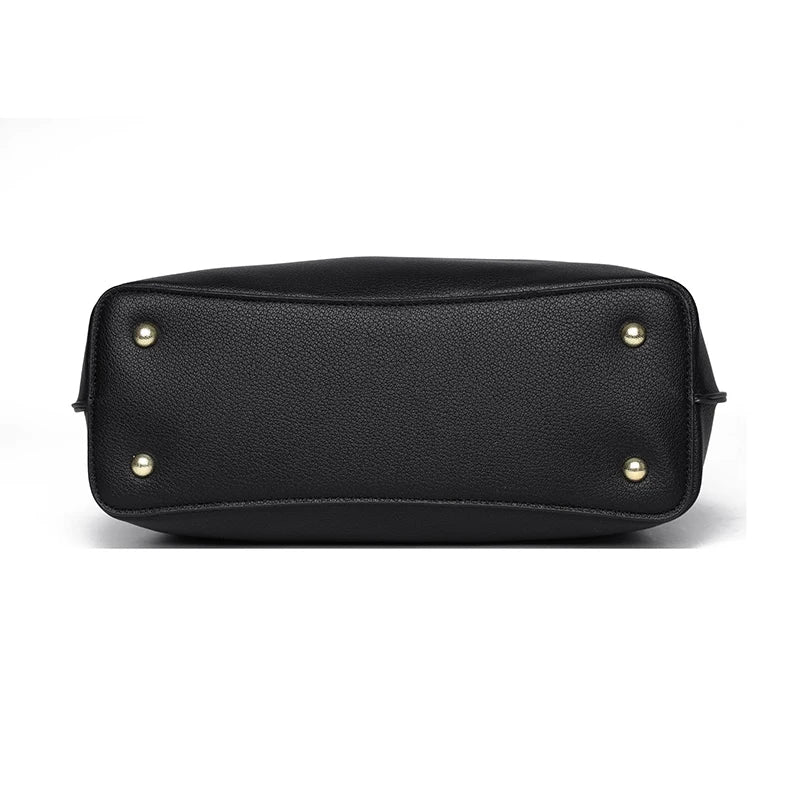 Sac à Main de Luxe en Cuir Souple pour Femme, Fourre-Tout de Grande Capacité à 3 Couches, de Styliste, de Bonne Qualité