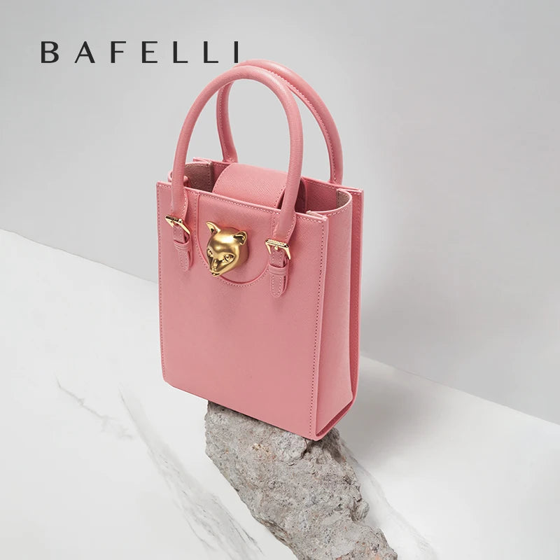 BAFELLI 2025 nouveau sac à main pour femmes chat marque de luxe concepteur STYLE ORIGINAL tendance épaule sacs décontractés MINI fourre-tout bandoulière