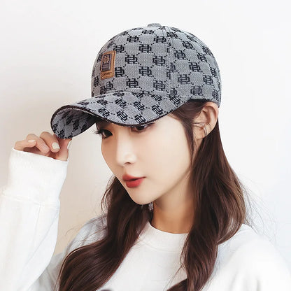 Casquettes de baseball avec étiquette lettre pour hommes et femmes, chapeaux Snapback, vêtements de travail réglables, visière de sport en plein air, couple, mode