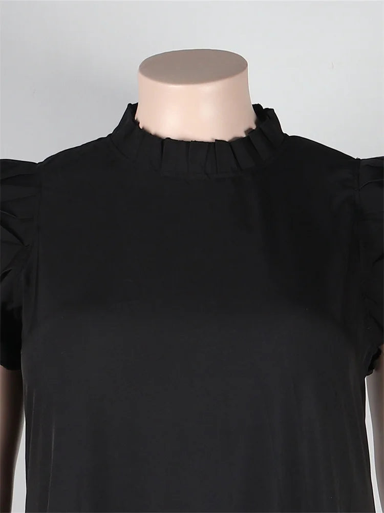 Wmstar-Robes grande taille pour femmes, vêtements de fête d'été, patchwork élégant, pleine longueur, mode maxi, vente en gros, livraison directe