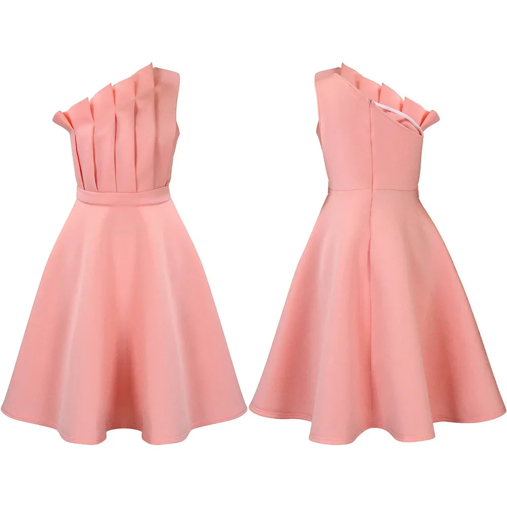 Vêtements africains robes de soirée de mariage africaines pour femmes élégantes 2024 été afrique sans manches Polyester soirée robe mi-longue robes