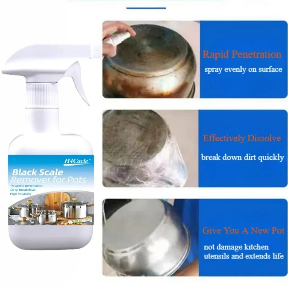 Agent de décontamination pour livres astronomiques, dissolvant d'échelle de noircissement de cuisine, polissage domestique, four, ustensiles de tache d'huile, spray de table de cuisson