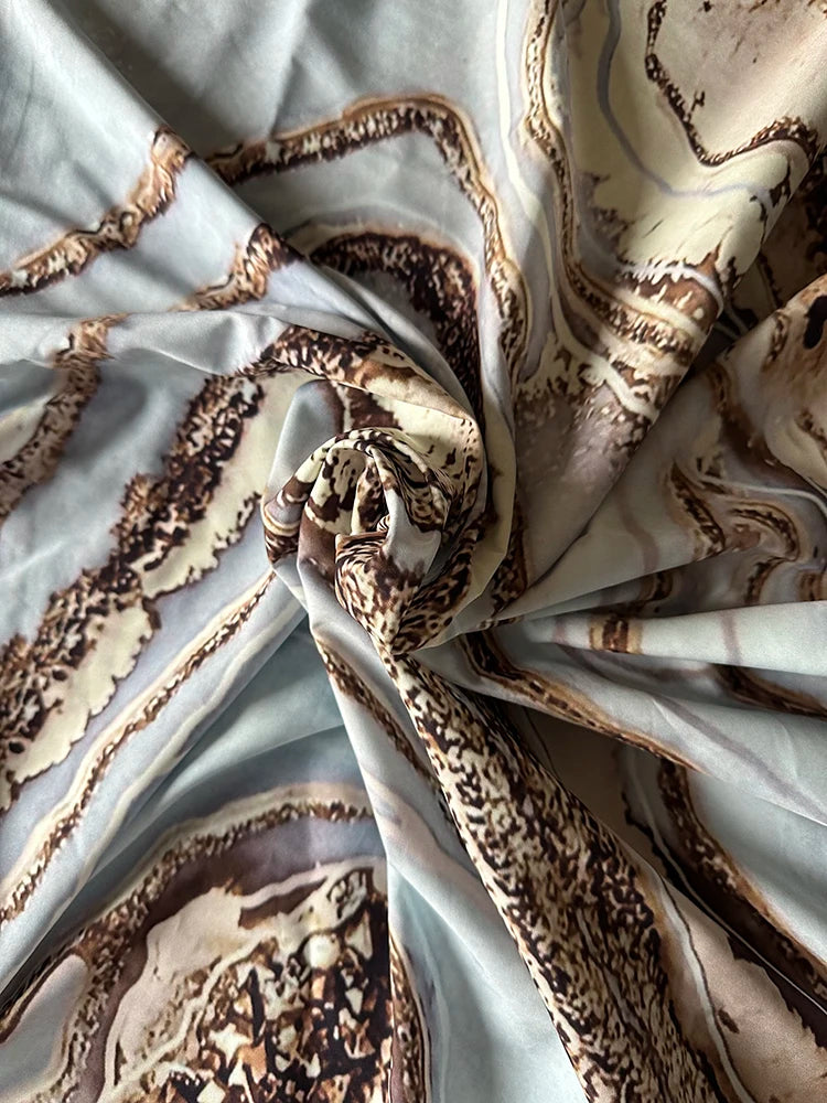 Robe longue imprimée sans manches, col en v, Sexy, transfrontalière, vêtements pour femmes en Europe et en amérique, nouvelle collection été 2024