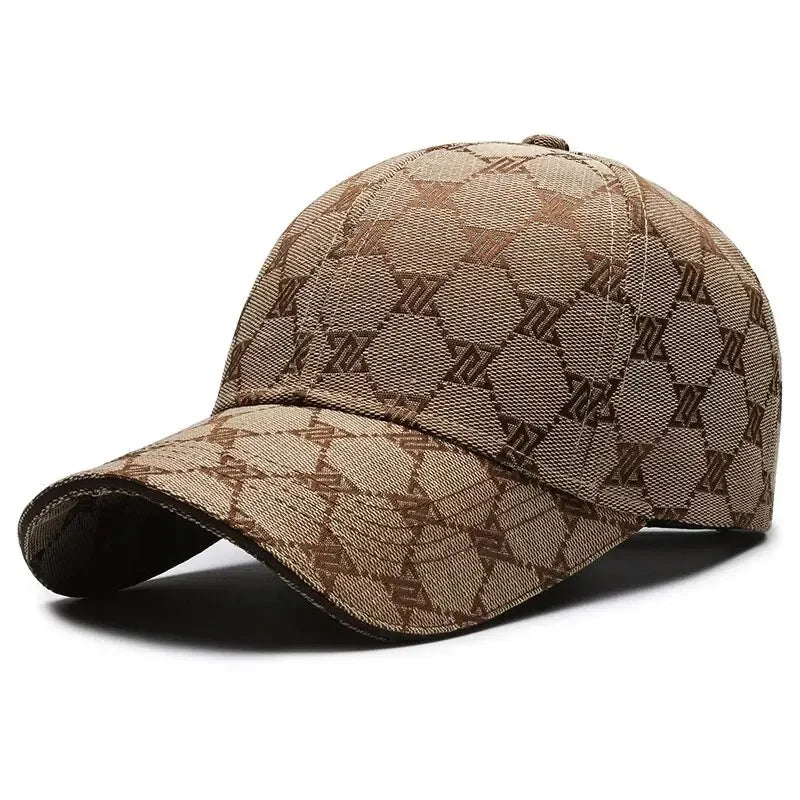 Casquette de Baseball cousue à trois lignes pour hommes et femmes, protection solaire quatre saisons, décontractée, filet rouge en détresse, chapeau 1841