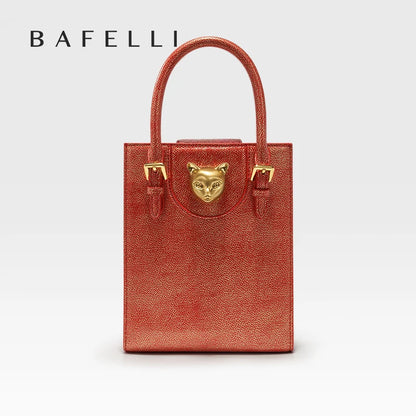 BAFELLI 2025 nouveau sac à main pour femmes chat marque de luxe concepteur STYLE ORIGINAL tendance épaule sacs décontractés MINI fourre-tout bandoulière