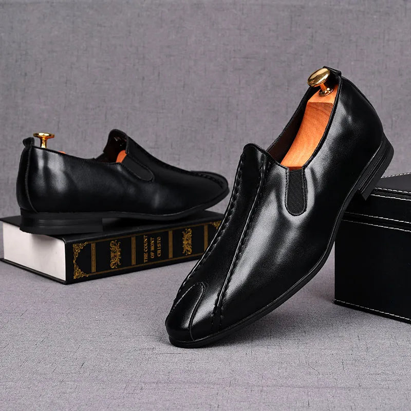 Chaussures en cuir patchwork blanc pour hommes, nouvelles chaussures de luxe pour hommes, robe de mariée, zone de Rh, chaussures Oxford pour hommes, taille 38-44