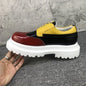 Chaussures Brogue Multi-documents en Cuir group pour Homme, Souliers à Grande Tête, Style Britannique, Décontracté, Rehausseur, Alicante zones me