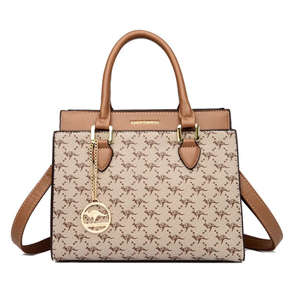 Sacs à bandoulière en cuir College pour femmes, sac à main de luxe pour femmes, sac fourre-tout Messenger, haute qualité, 2024