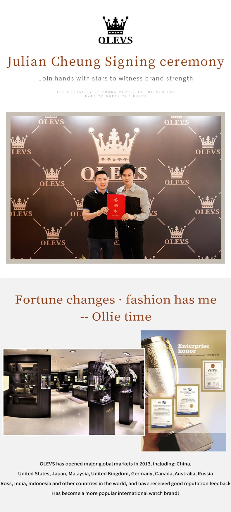 OLEVS meilleure vente mode en acier inoxydable Quartz dames montre de luxe double calendrier lumineux étanche montre élégante pour les femmes