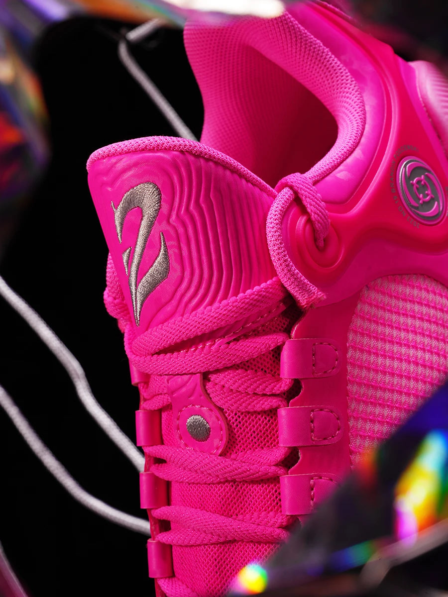 Rigorer BP1 'Kaleidoscope' chaussures de basket-ball hommes bas résistant à l'usure antidérapant professionnel réel Combat Sport baskets