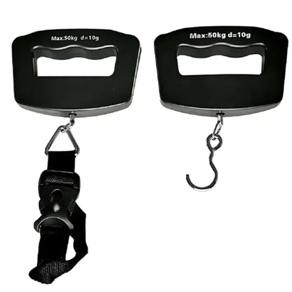 Balance à bagages numérique 50kg/10g, valise électronique Portable, pesée de voyage avec rétro-éclairage, balances électroniques suspendues de voyage