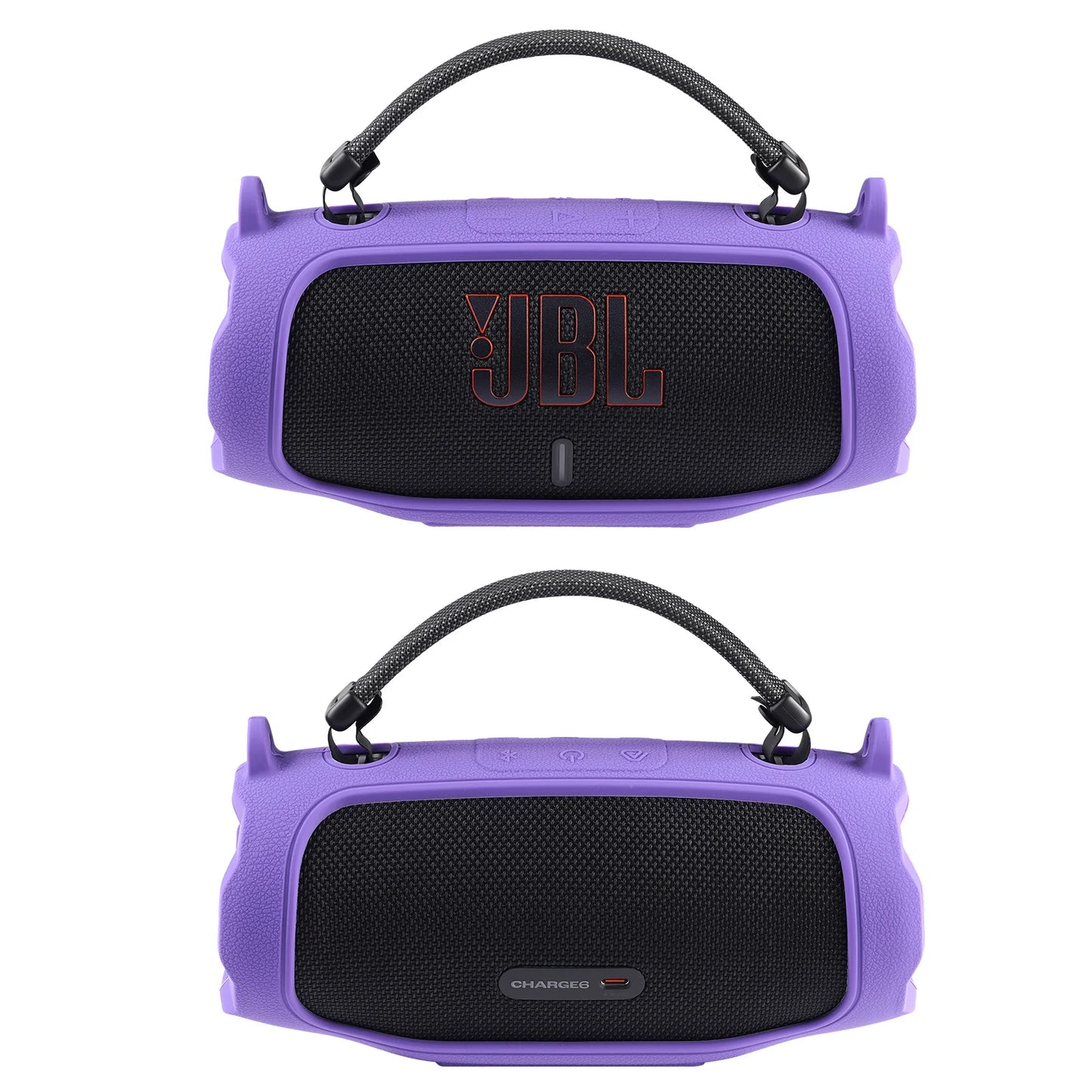 Étui de transport en Silicone pour haut-parleur Bluetooth Portable, housse de protection souple avec bandoulière pour haut-parleur JBL Charge 6