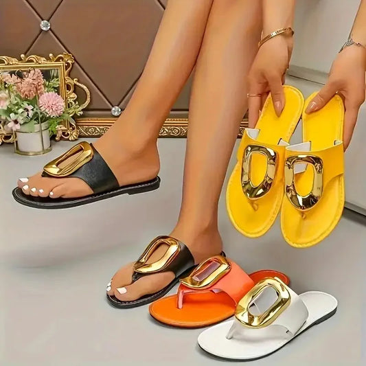 Femmes mode pantoufles sans lacet anti-dérapant tongs été plage pantoufles de luxe sandales plates décontracté chaussures de créateur diapositives femmes