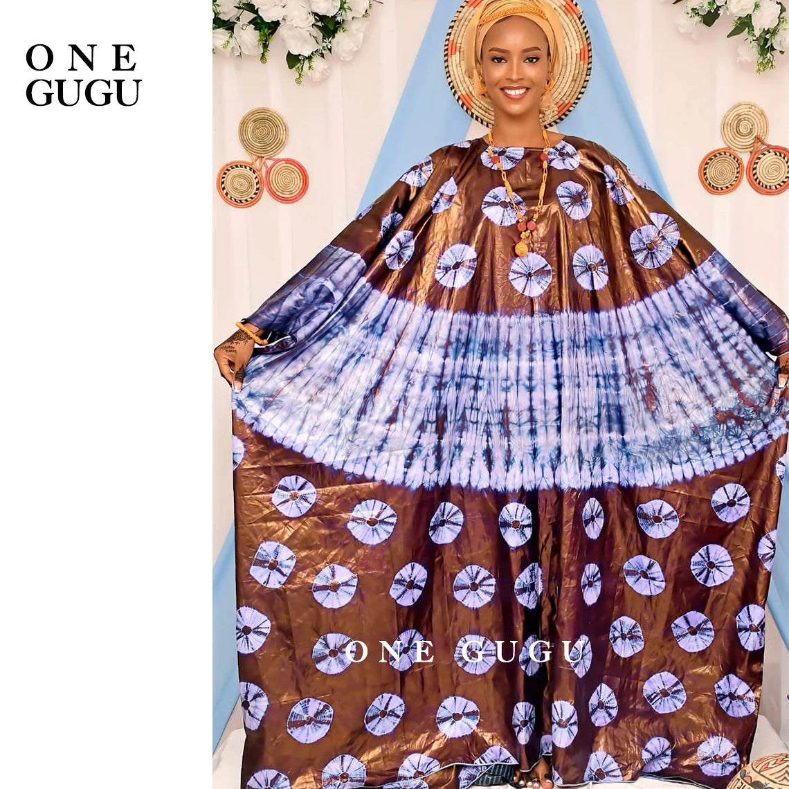 Robe de mariée traditionnelle africaine Dashiki, bassin, imprimé original, Bazin Riche Boubou, robe parfumée, nouvelle collection 2025