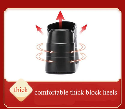 Chaussures confortables à plateforme épaisse de 9.5cm, petite taille 32-43, pantoufles en cuir véritable, talons hauts 2025, diapositives à semelles compensées, modèle de bureau