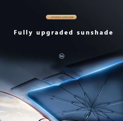 Pare-soleil parapluie pare-soleil pare-brise avant de voiture pare-soleil de voiture voiture avec parasol pliant pare-soleil de protection solaire