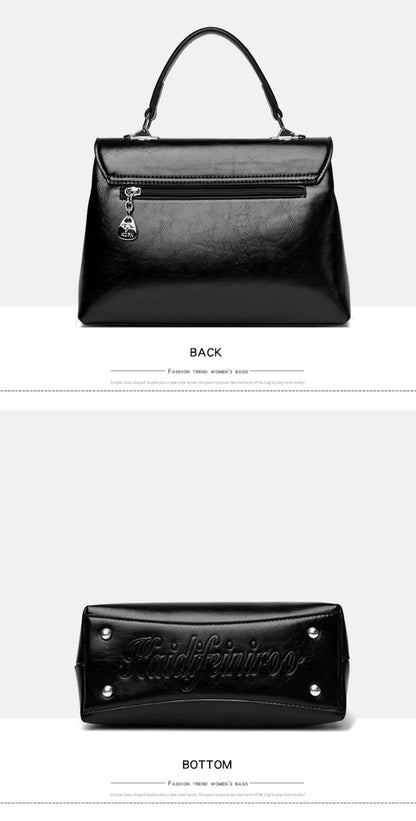 Sac à main rétro tendance pour femmes, portefeuille en cuir souple de haute qualité, petit sac carré, sacs à bandoulière de luxe célèbres