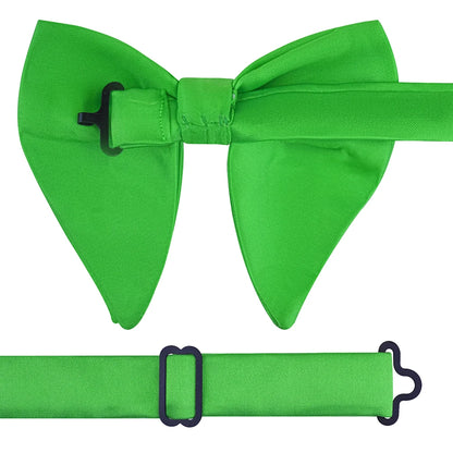 GUSLESON mode rose Champagne bleu solide noeud papillon pour hommes classique grand noeud papillon pour fête de mariage nœud papillon adulte hommes cravate