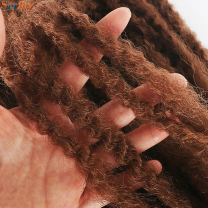 Marley Twist cheveux tressés pré - étirés pack de 1 - 6 ombre boucles africaines crochet cheveux tressés pour faux locs Jumbo Marley Twist cheveux