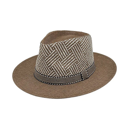 Nouveau chapeau Panama mode d'été Simple hommes et femmes à large bord femme Jazz haut-de-forme classique Gentleman chapeau de soleil hatsombrero hombre