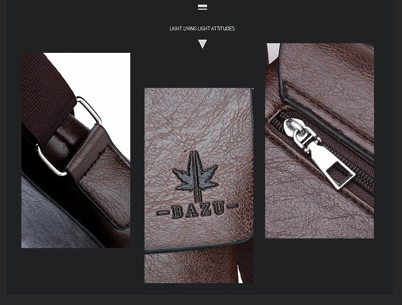 Marque de luxe Vintage sacs de messager hommes en cuir sac à bandoulière homme sac à main marron noir sac latéral affaires sac à bandoulière pour hommes