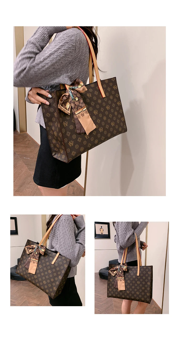 Sac fourre-tout d'affaires haut de gamme – Shopper professionnel pour femmes avec section technique dédiée et fonction de blocage RFID