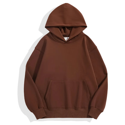 16.9oz 480gsm coton lourd Plus velours pull à capuche hommes épaissi serré polaire pull à capuche femmes sweat