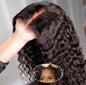 Perruque Deep Wave Lace Wig sans colle, perruques de cheveux humains, pre-cut, Prêt à porter, Wear and Go, 6x4, 5x5