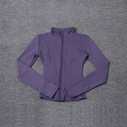 Veste de Sport pour femmes, chemise à manches longues, manteau d'entraînement, vêtements d'entraînement, de Yoga