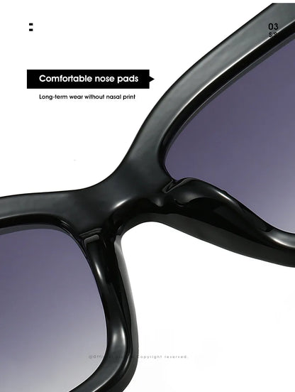 Lunettes de soleil vintage pour hommes et femmes, protection UV, forme carrée, haute qualité, style tendance