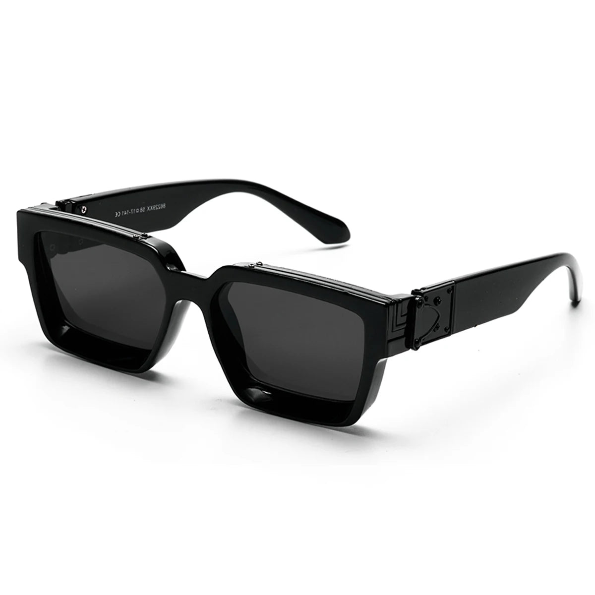 Ruiao rétro noir millionnaire nuances lunettes de soleil de luxe 2025 pour hommes concepteur célèbre marque carré lunettes de soleil homme femmes lunettes de soleil