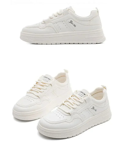 Chaussures de sport à lacets pour femmes, baskets athlétiques, chaussures à plateforme montante, qualité originale, mode 2024