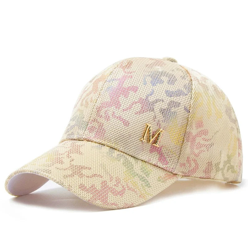 Nouveau chapeau de soleil pour femmes dames casquette de Baseball femme pour fille été respirant Snapback marque de mode de luxe sport camionneur chapeau