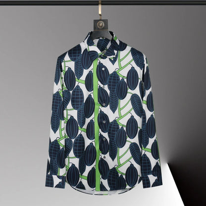 Chemise pour hommes chauds motif imprimé 3D chemise pour hommes à manches longues revers simple boutonnage mode design décontracté corps mince grande taille 6xl