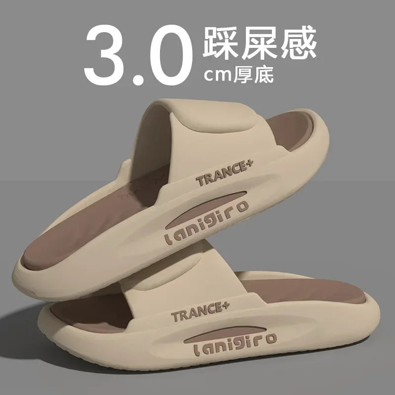 Tongs OligBeach pour hommes, pantoufles à enfiler, sandales chaudes, Zapatos zones bre, optique extérieure, chaussures à plateforme, mode