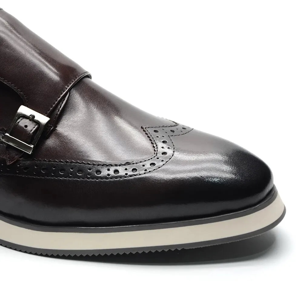 Baskets en cuir véritable naturel pour hommes, chaussures plates à lacets, élégantes, décontractées, qualité supérieure, luxe, mode automne, 03/fête, 2024