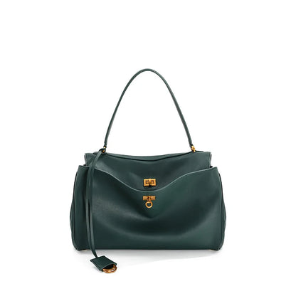 2025 Rodeo cuir grande capacité sac fourre-tout de banlieue sac à main à bandoulière unique sac à bandoulière sous les bras pour les déplacements élégants