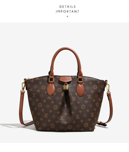 Sac de banlieue de grande capacité pour femmes, nouvelle mode rétro, Texture haut de gamme, fourre-tout à bandoulière polyvalent, 2025