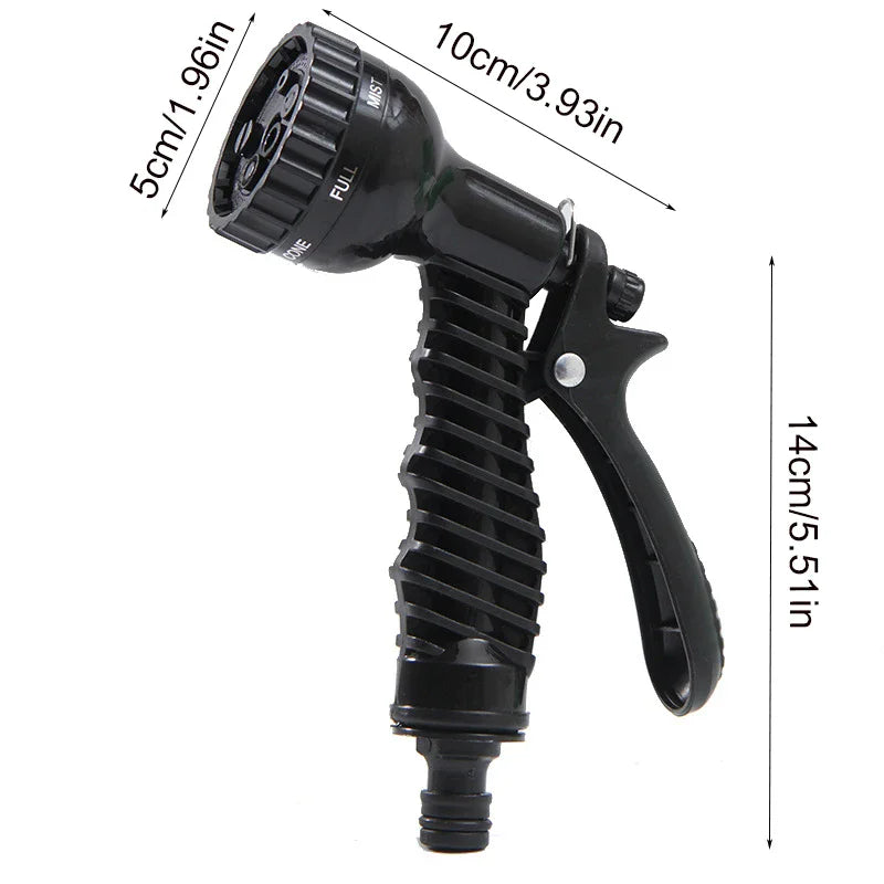 Tuyau magique extensible 2024, lavage de voiture à haute pression, 7 fonctions de pulvérisation d'eau, pistolet à eau, tuyau d'arrosage de jardin domestique