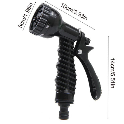 Tuyau magique extensible 2024, lavage de voiture à haute pression, 7 fonctions de pulvérisation d'eau, pistolet à eau, tuyau d'arrosage de jardin domestique