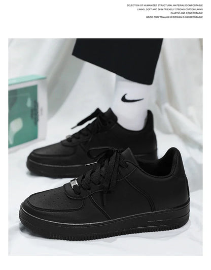 2025 printemps nouvelles chaussures pour hommes chaussures fines respirantes antidérapantes petites chaussures blanches tendance chaussures de course décontractées