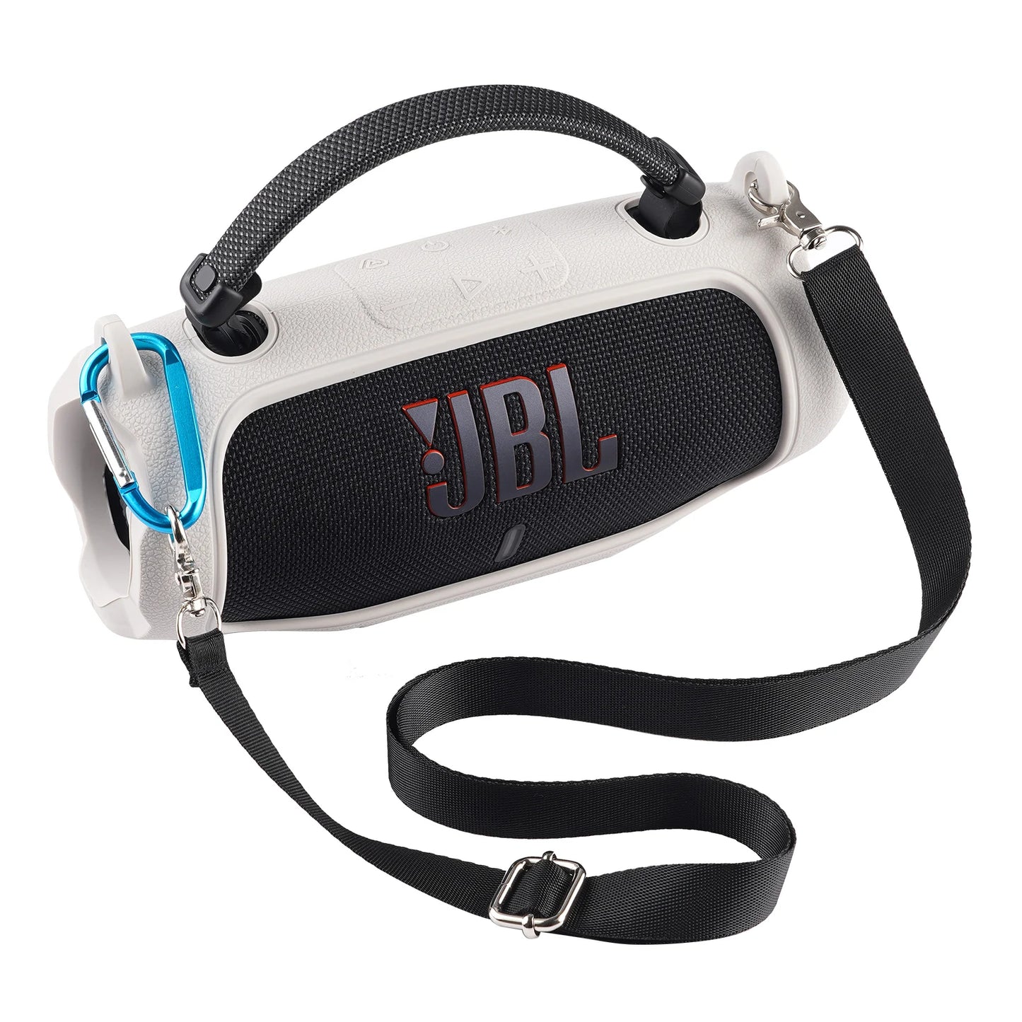 Étui de transport en Silicone pour haut-parleur Bluetooth Portable, housse de protection souple avec bandoulière pour haut-parleur JBL Charge 6